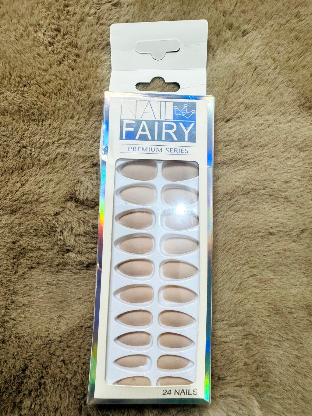 Nail Fairy Premium Series 💅 24pc Press-On Nail Kit – Soft Matte Pink | Salon Finish | No Glue Needed 🎀