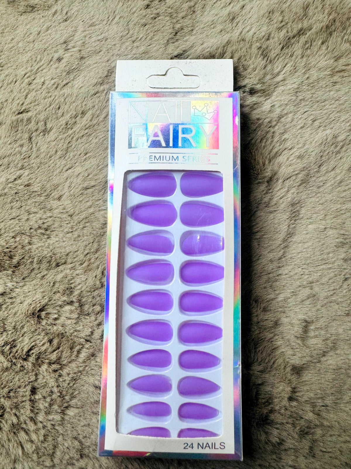 Nail Fairy Premium Series 💅 24pc Press-On Nail Kit – Soft Matte Pink | Salon Finish | No Glue Needed 🎀