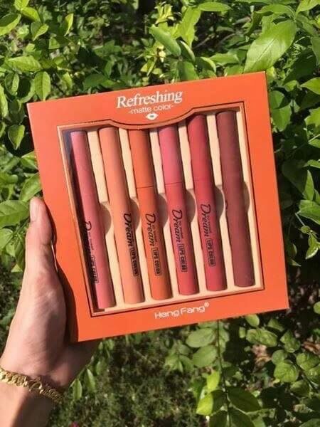 Heng Fang "So Sweet" Dream Matte Set ☁️ Velvety Matte Liquid Lipstick – 6 Shades
