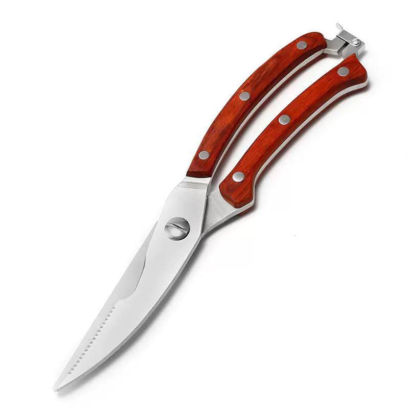Bone-Crushing Kitchen Scissors – Multi-Purpose Shears for Chicken, Meat, and Fish
