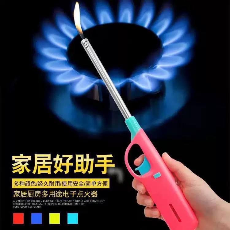 Refillable Long-Reach Gas Lighter – Safe Kitchen & BBQ Igniter