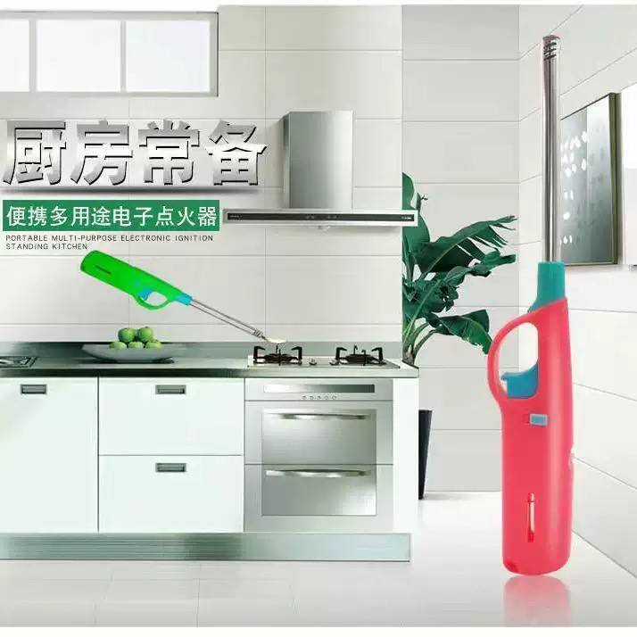 Refillable Long-Reach Gas Lighter – Safe Kitchen & BBQ Igniter