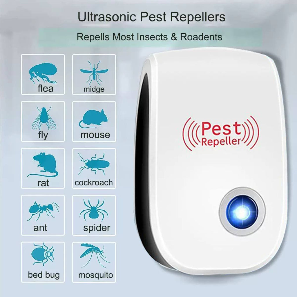 Ultrasonic Pest Reject Device – Electronic Mouse, Cockroach & Insect Repeller