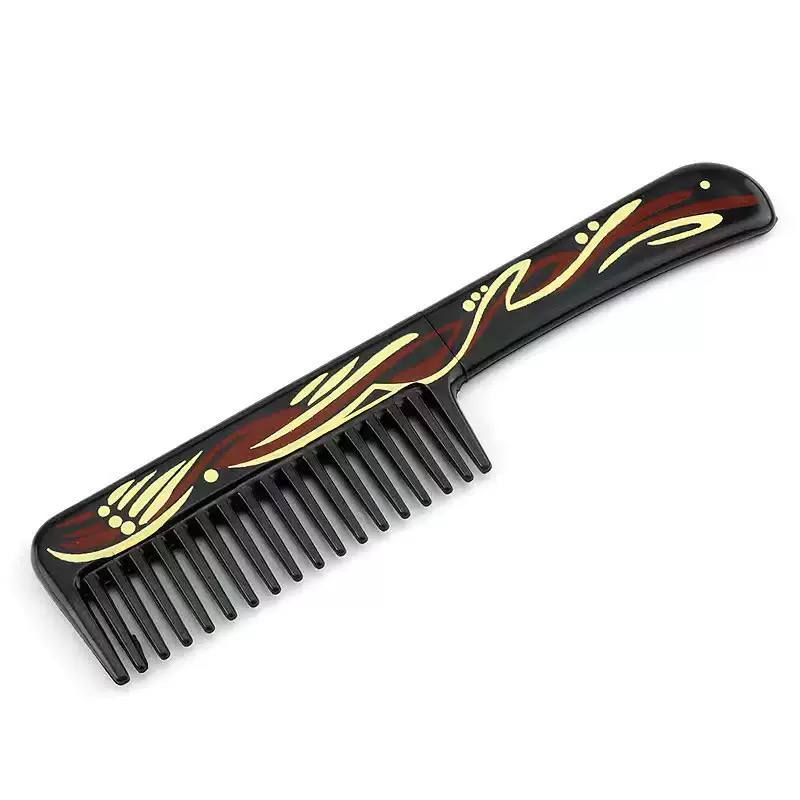 Portable Folding Safety Hair Comb for Women – Pocket Travel Hair & Beard Comb – Random Design