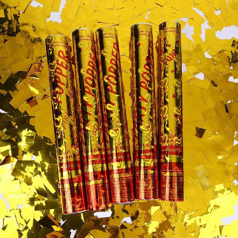 Golden Party Popper – Celebration & Event Decoration