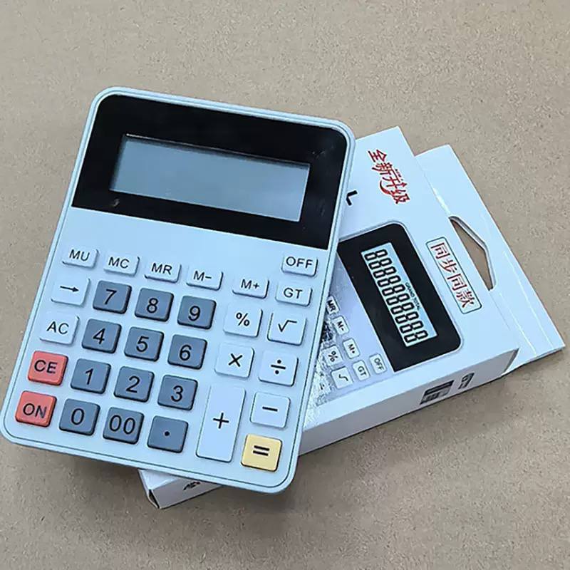 12-Digit Desktop Calculator – Large Display & Multi-Function