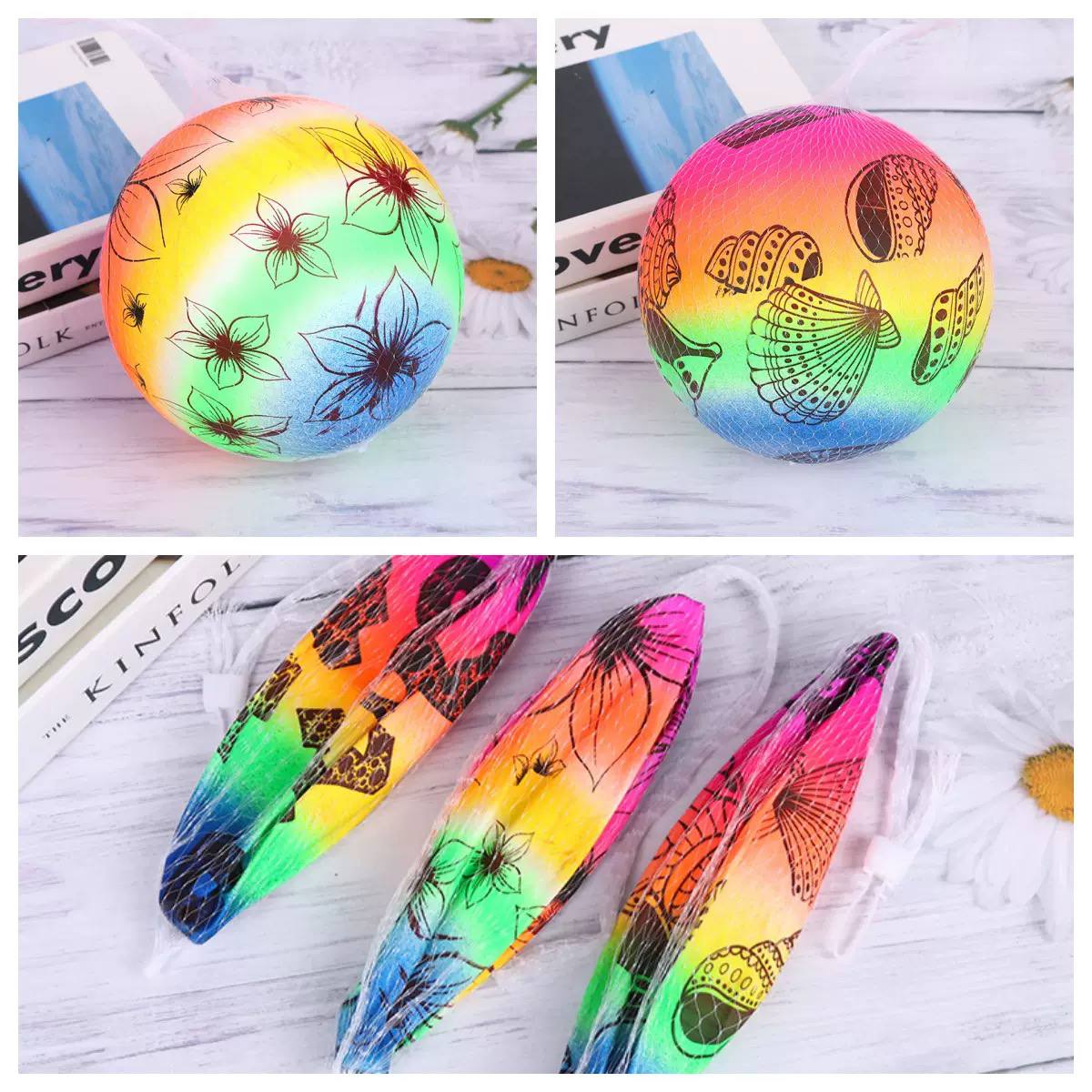 Colorful Feather Ball Toy – Fun Outdoor Playing Game