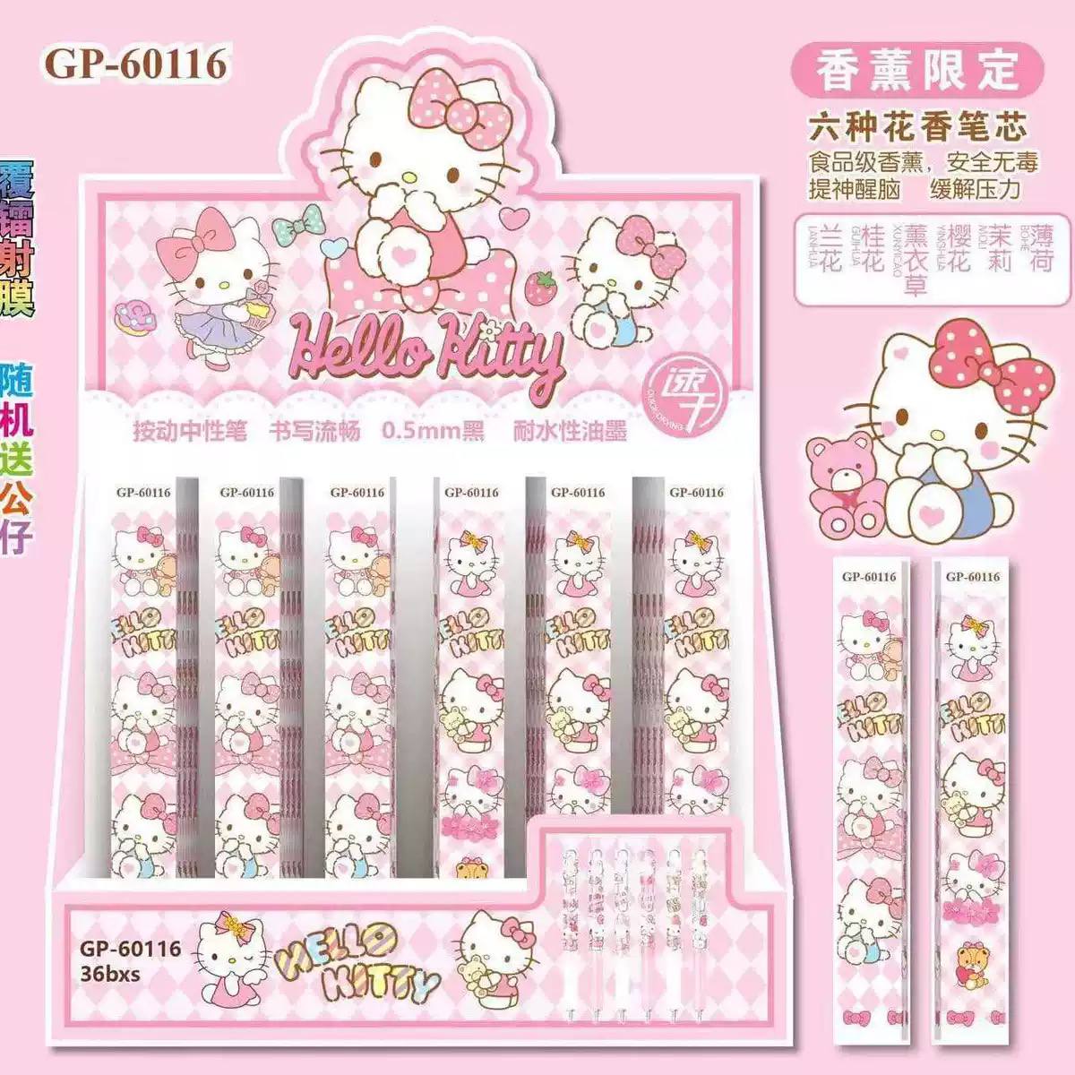 Cute Cartoon Pen with Metal Clip – Stylish Gel Pen for Students