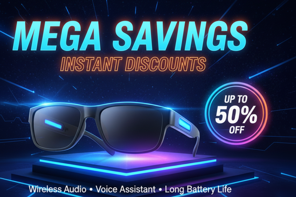 Massive Sale Sunglasses Banner
